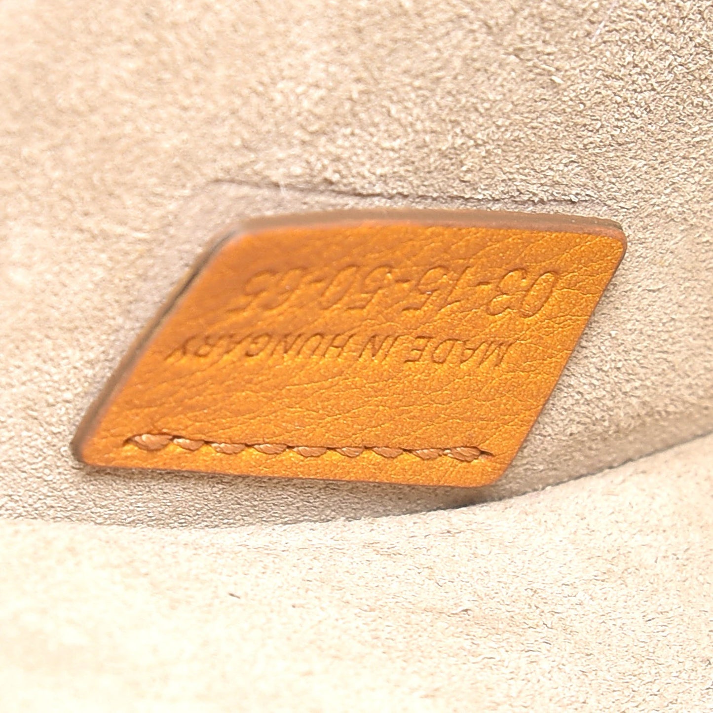 Calfskin Mini Georgia Crossbody Bag Yellow