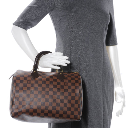 Louis Vuitton Damier Ebene Speedy 30 2 of 7