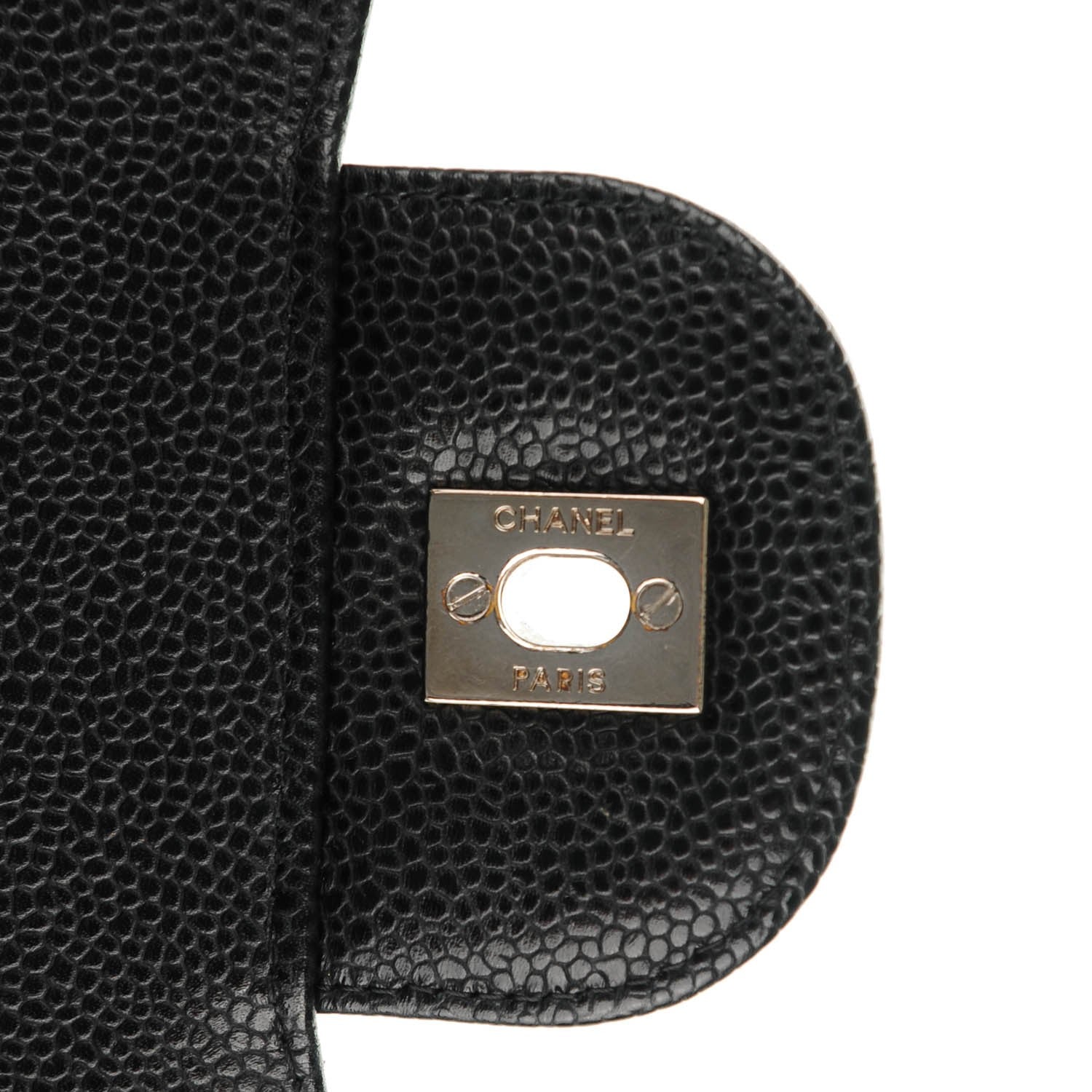 Chanel Caviar Quilted Jumbo Single Flap Black 5 of 8