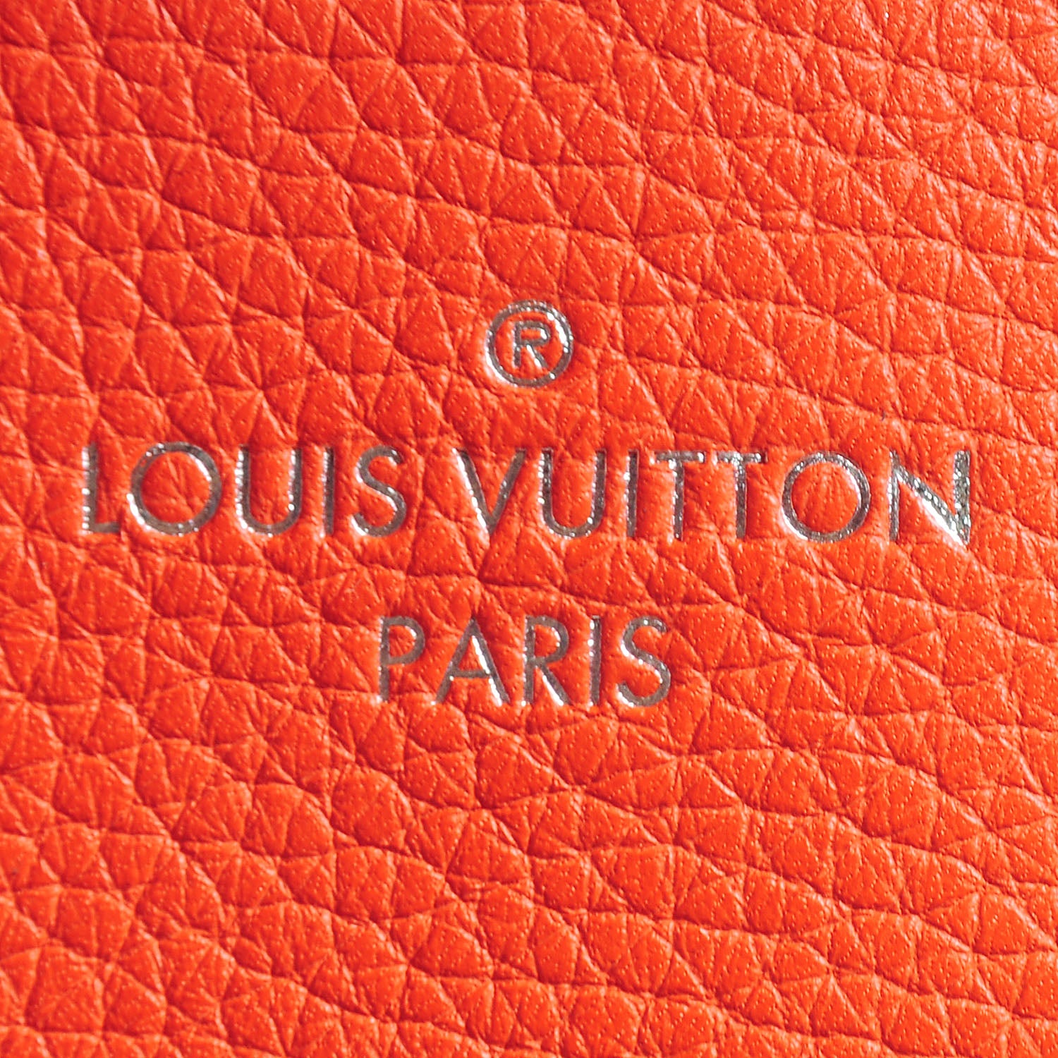 Louis Vuitton Cuir Taurillon Soft Lockit PM Clementine 6 of 8