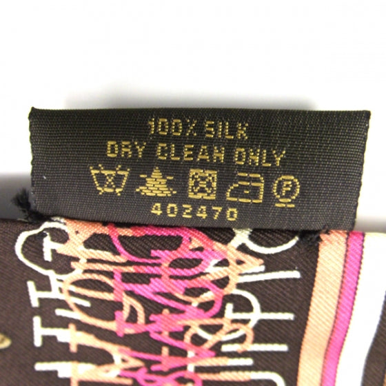 Louis Vuitton Silk Monogram Map Bandeau 5 of 6