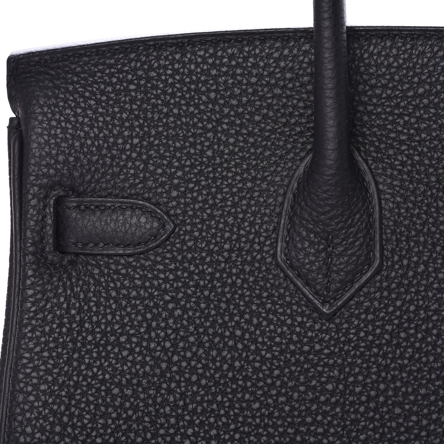 Hermes Togo Birkin 25 Black 13 of 29