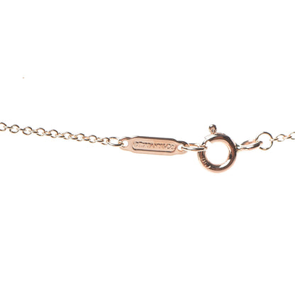 Tiffany 18K Rose Gold Diamond Mini Heart Pendant Necklace 5 of 8