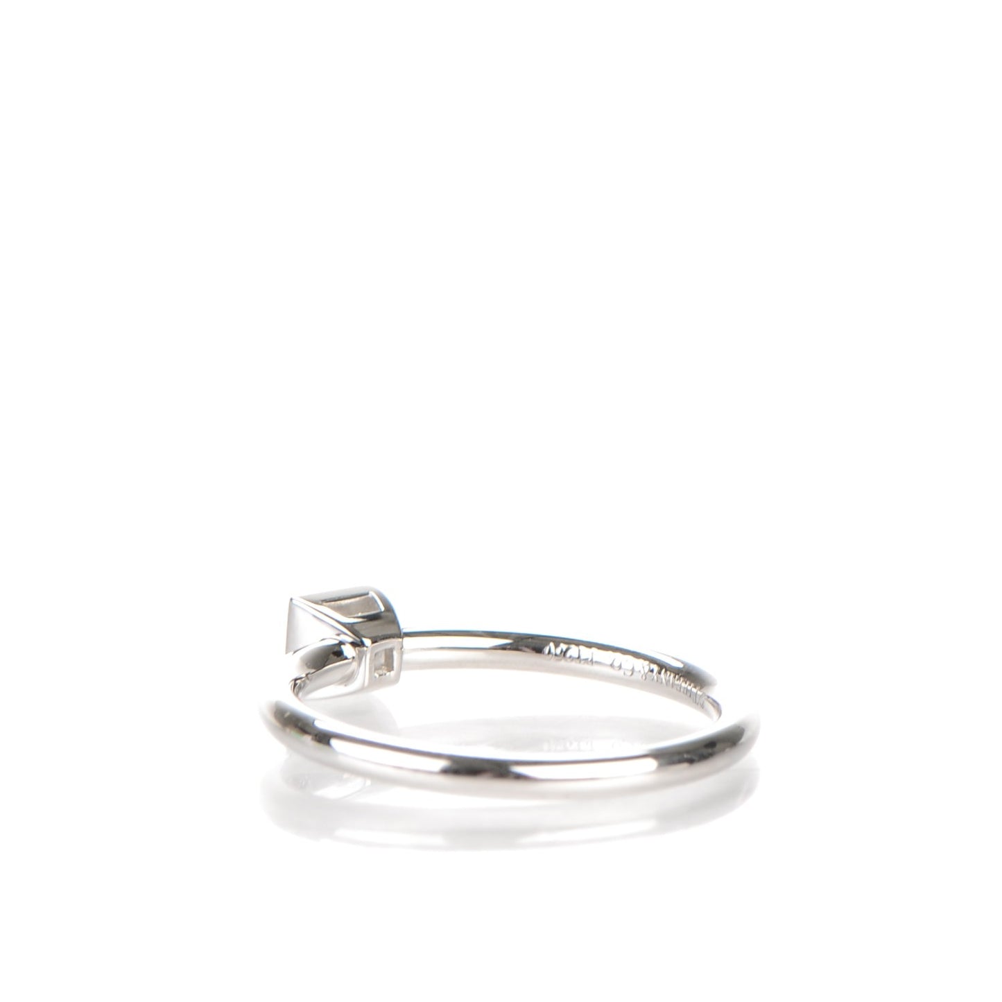 Platinum Diamond Princess Cut Engagement Ring 4.5