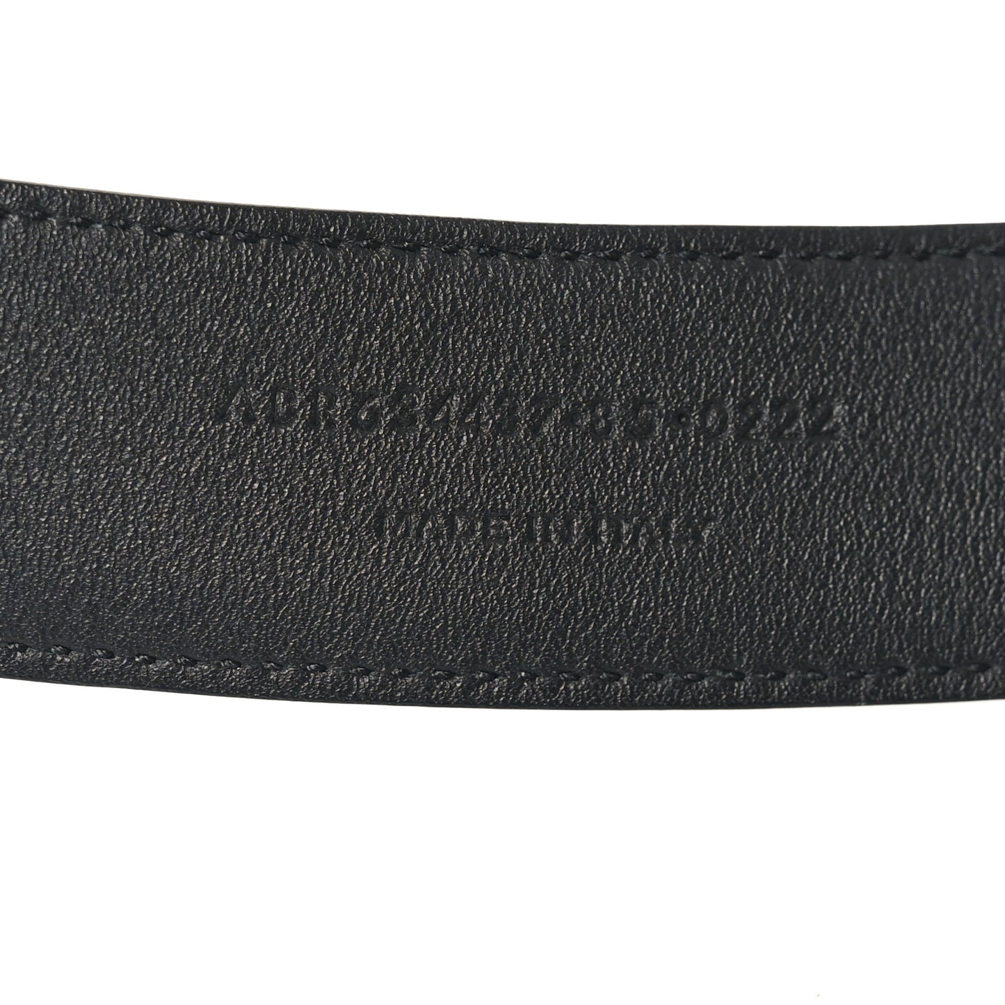 Lambskin Monogram Cassandre Square Buckle Belt 85 34 Black