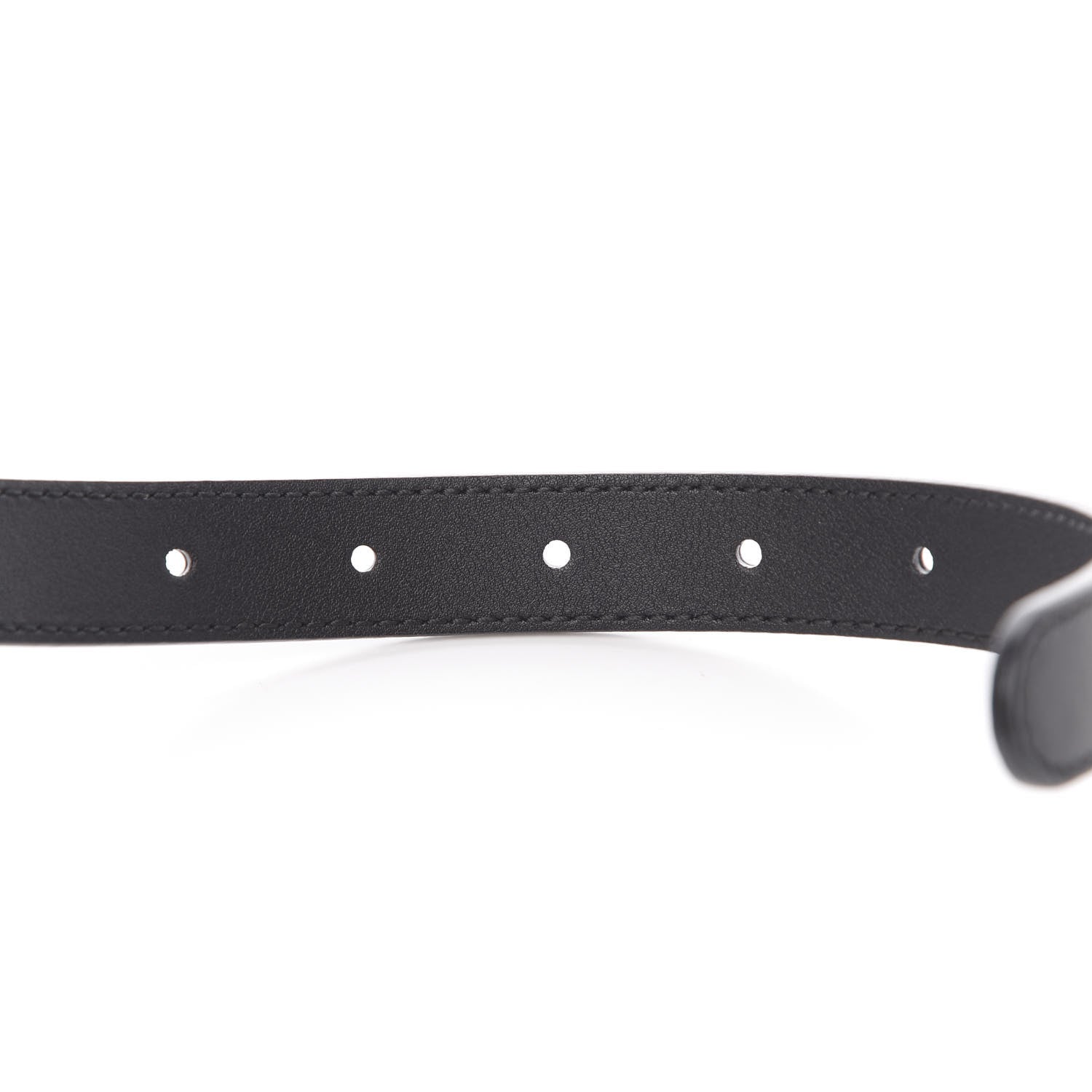 Gucci Calfskin Double G 20mm Belt 85 34 Black 5 of 6