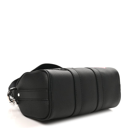 Louis Vuitton X NIGO Taurillon Monogram Denim Drip Keepall XS Black 3 of 8