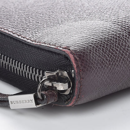 Burberry London Calfskin Elmore Zip Around Wallet Wine 5 of 12
