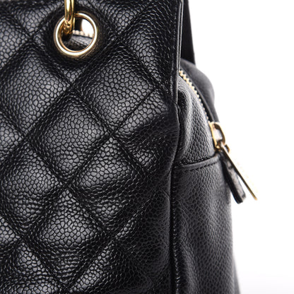 Chanel Caviar Quilted Petit Timeless Tote PTT Black 12 of 15