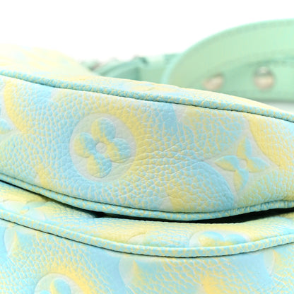 Louis Vuitton Empreinte Monogram Summer Stardust Multi Pochette Accessories Water Green 11 of 11