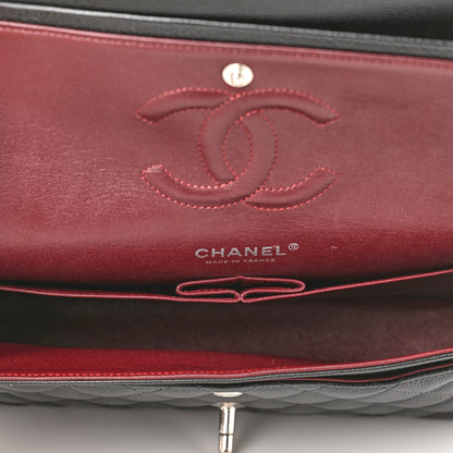 Chanel Caviar Quilted Medium Double Flap Black 5 of 10