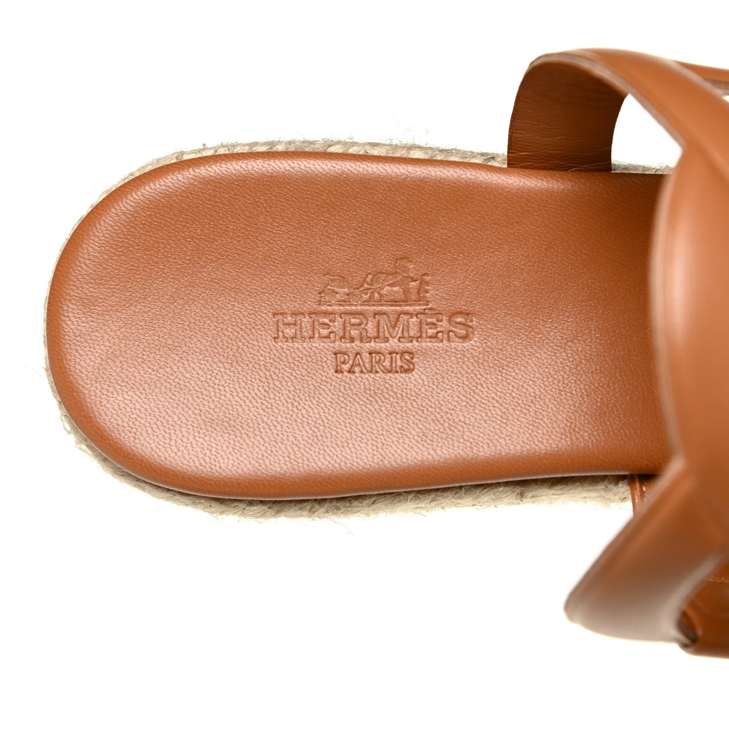 Nappa Ithea Espadrille Wedge Sandals 37 Naturel