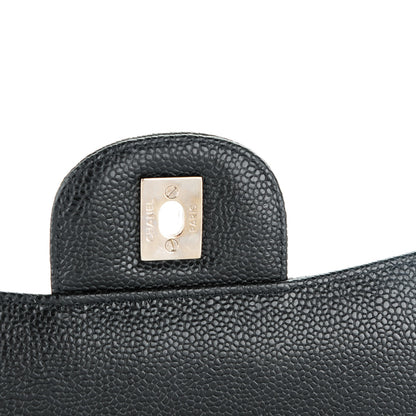 Chanel Caviar Quilted Maxi Double Flap Black 6 of 8