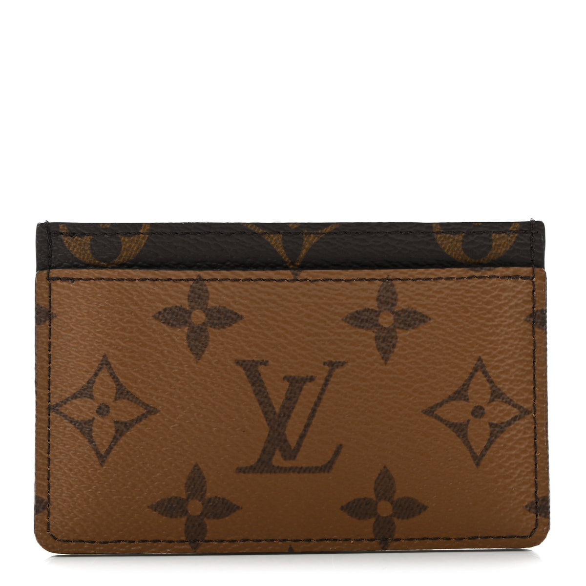 Reverse Monogram Card Holder