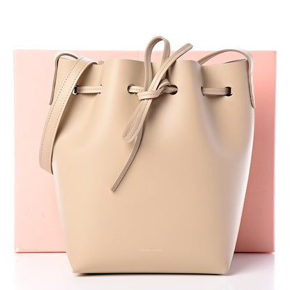 Mansur Gavriel Calfskin Mini Bucket Bag Sand 12 of 12
