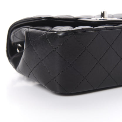 Chanel Lambskin Quilted Mini Square Flap Black 8 of 9