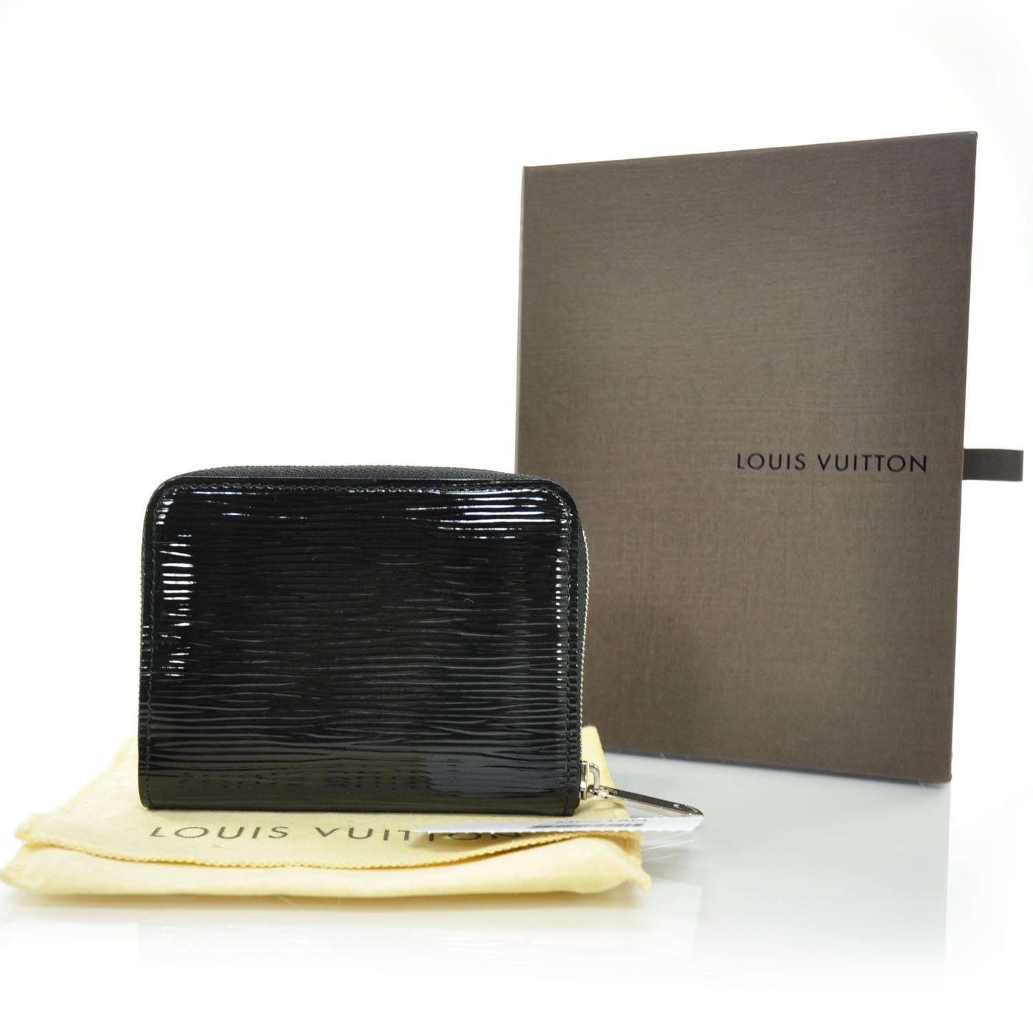 Louis Vuitton Epi Electric Zippy Coin Purse Black 2 of 7