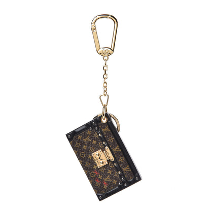 Louis Vuitton Petite Malle Bag Charm Key Holder Brown 1 of 2