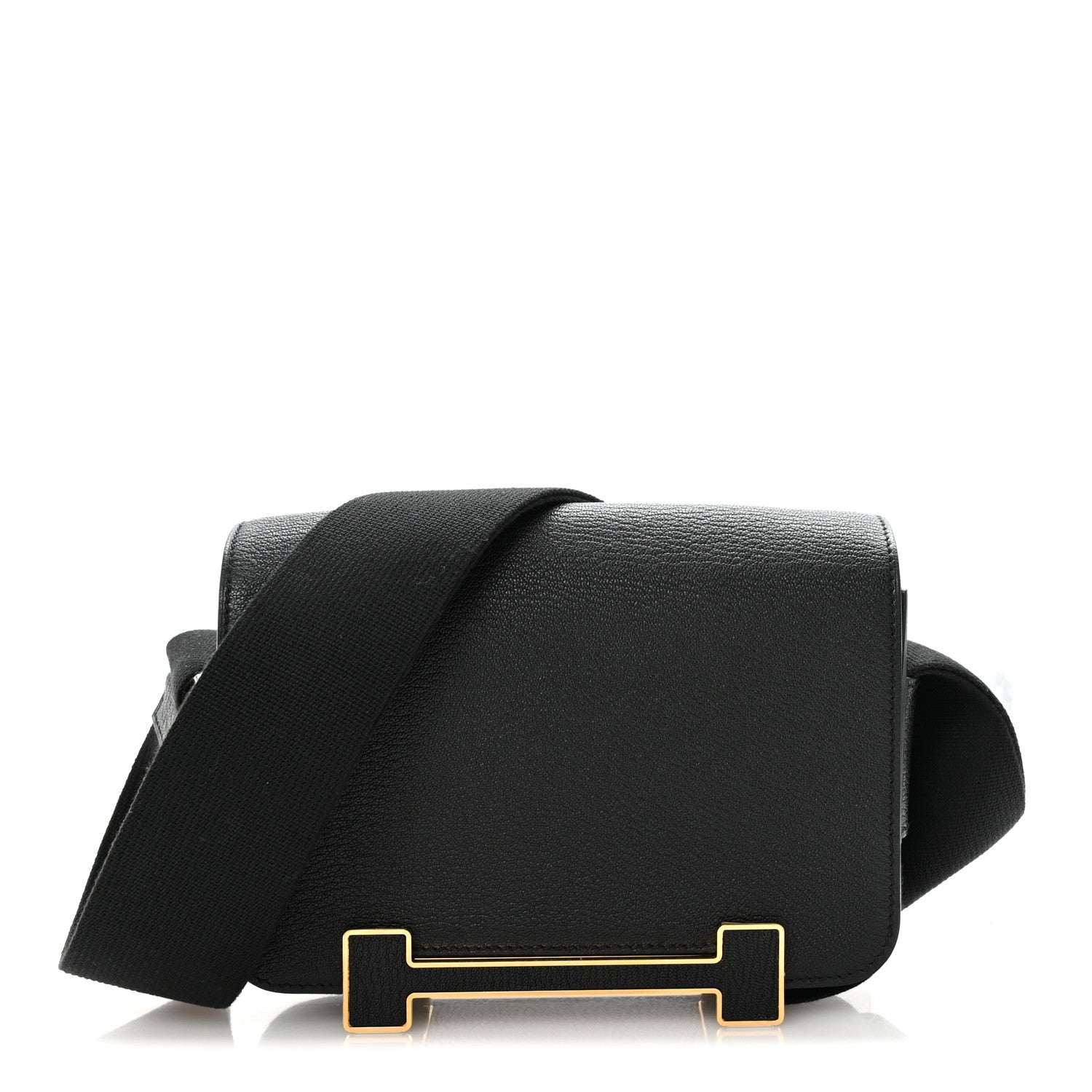 Hermes Chevre Mysore Geta Black 1 of 10