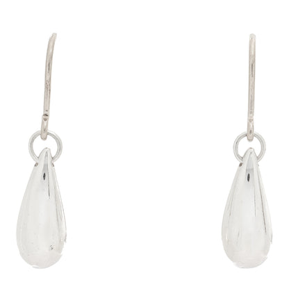 Tiffany Sterling Silver Elsa Peretti Teardrop Earrings 1 of 4