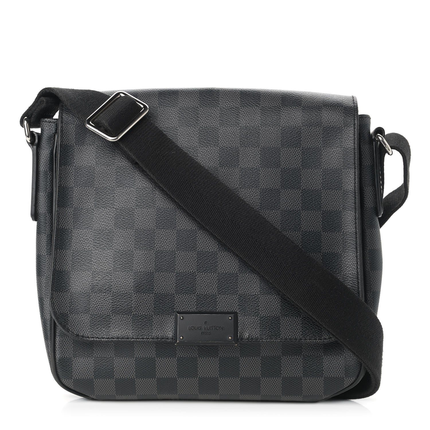 Louis Vuitton Damier Graphite District PM 1 of 9
