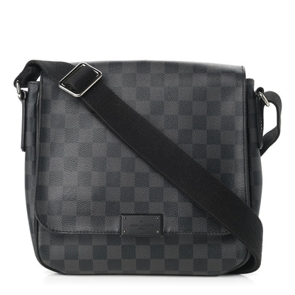 Louis Vuitton Damier Graphite District PM 1 of 9