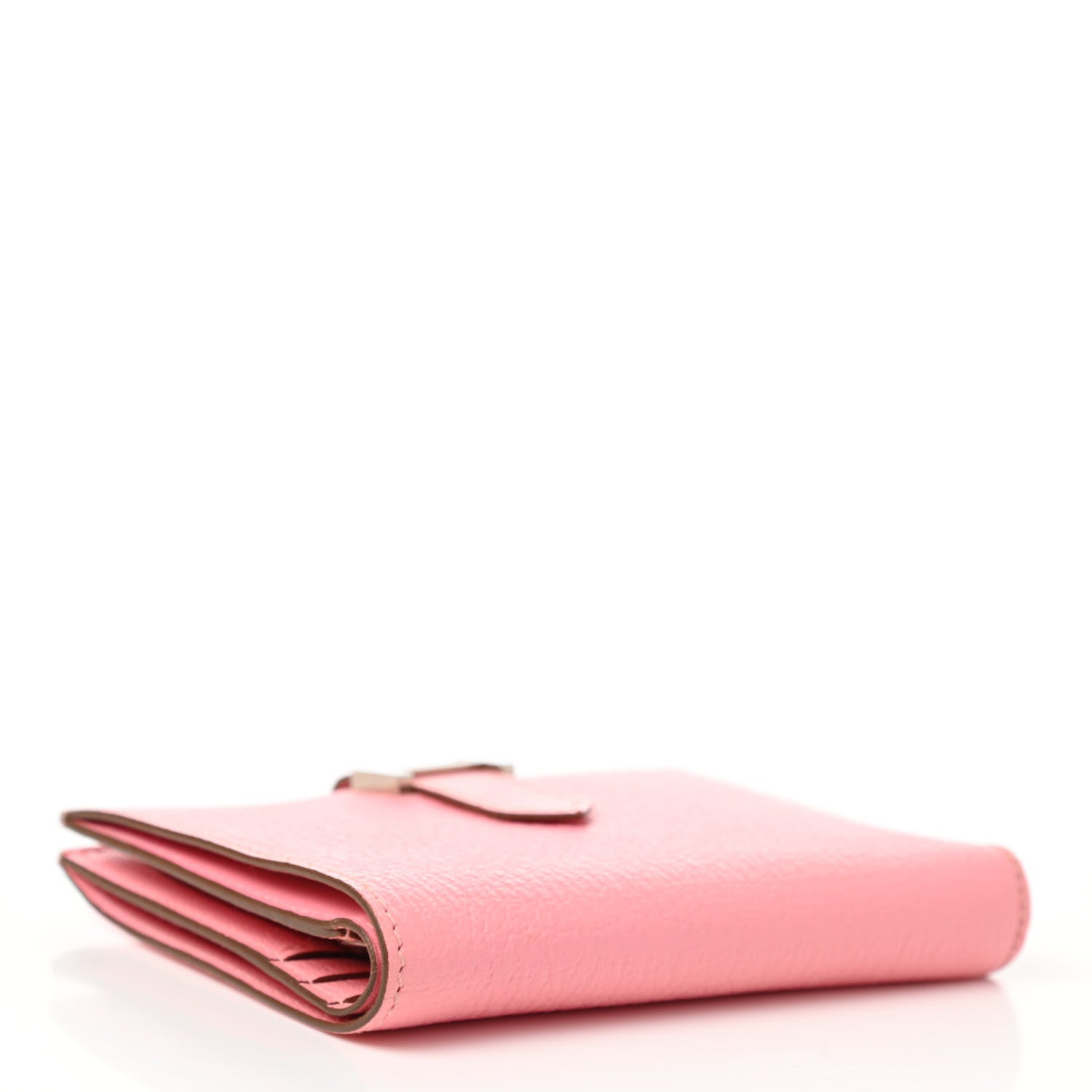 Hermes Chevre Mysore Bearn Compact Wallet Rose Confetti 4 of 7