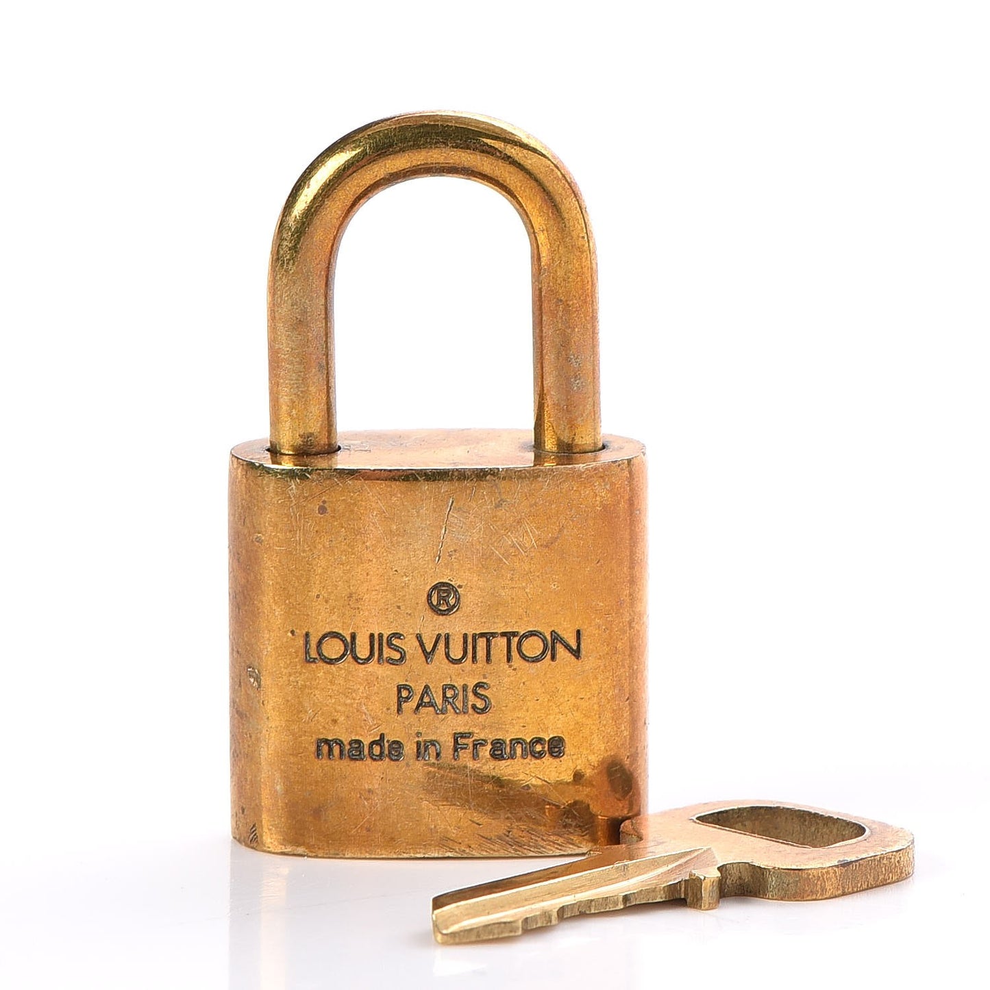 Brass Lock and Key Set #306