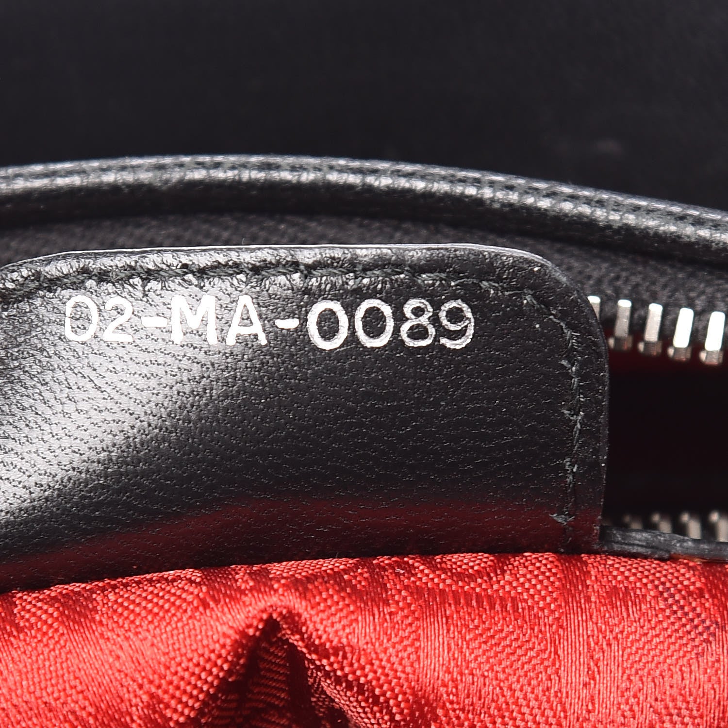 Christian Dior Lambskin Cannage Medium Lady Dior Black 7 of 9