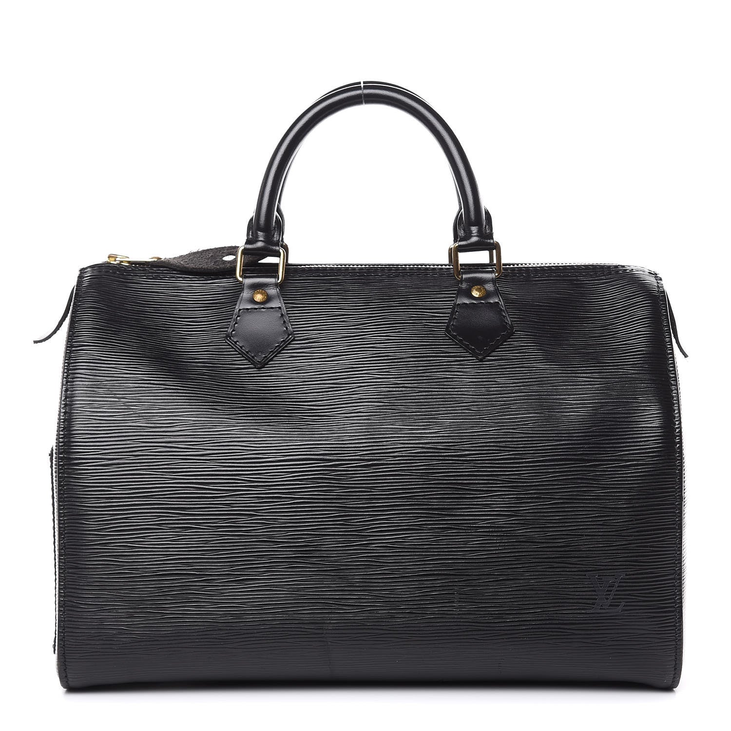 Louis Vuitton Epi Speedy 30 Black 1 of 19