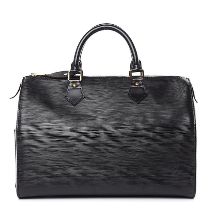 Louis Vuitton Epi Speedy 30 Black 1 of 19