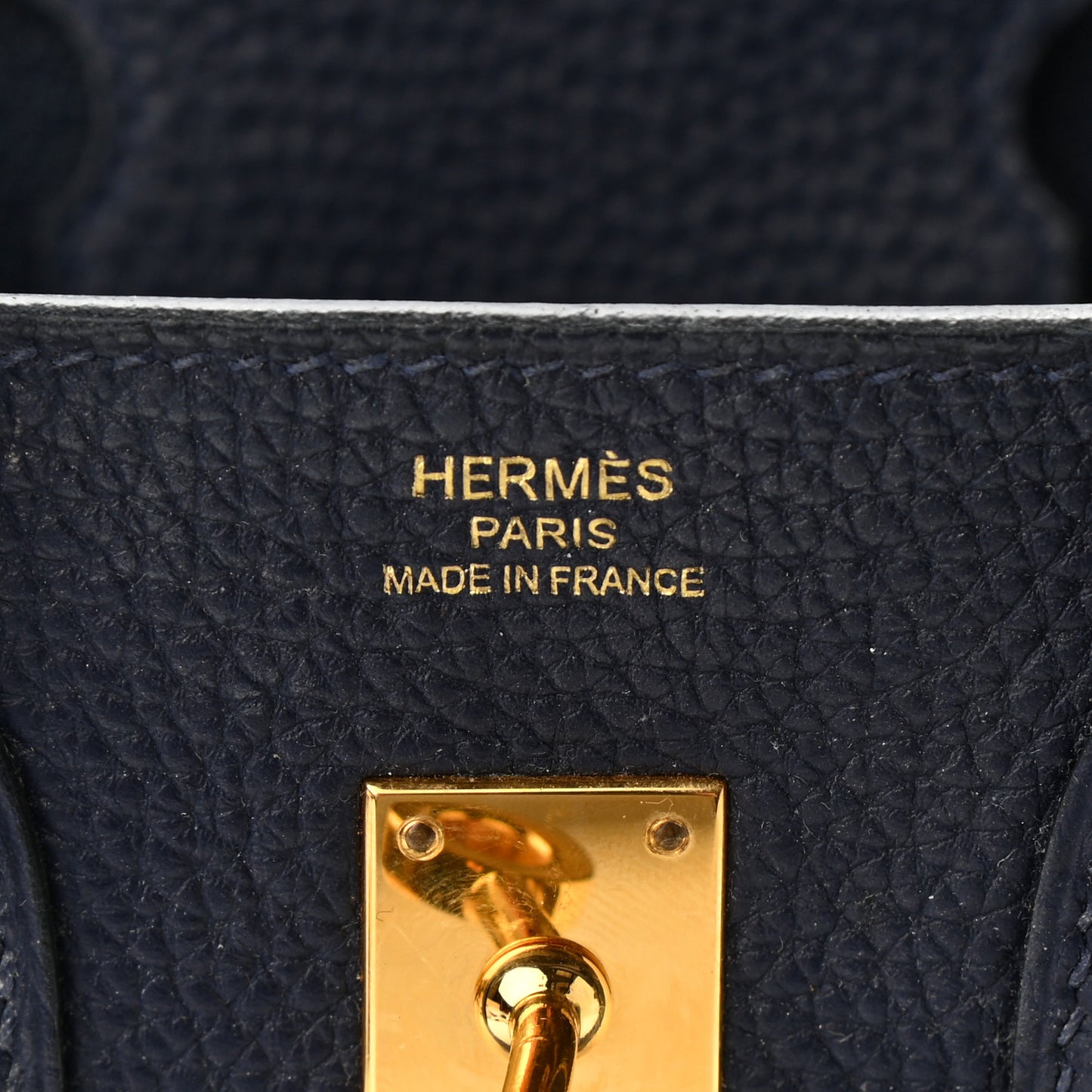 Togo Birkin 25 Bleu Nuit