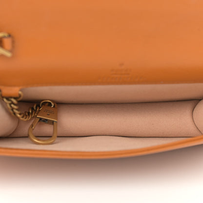 Gucci Calfskin Matelasse GG Marmont Mini Bag Cognac 5 of 10