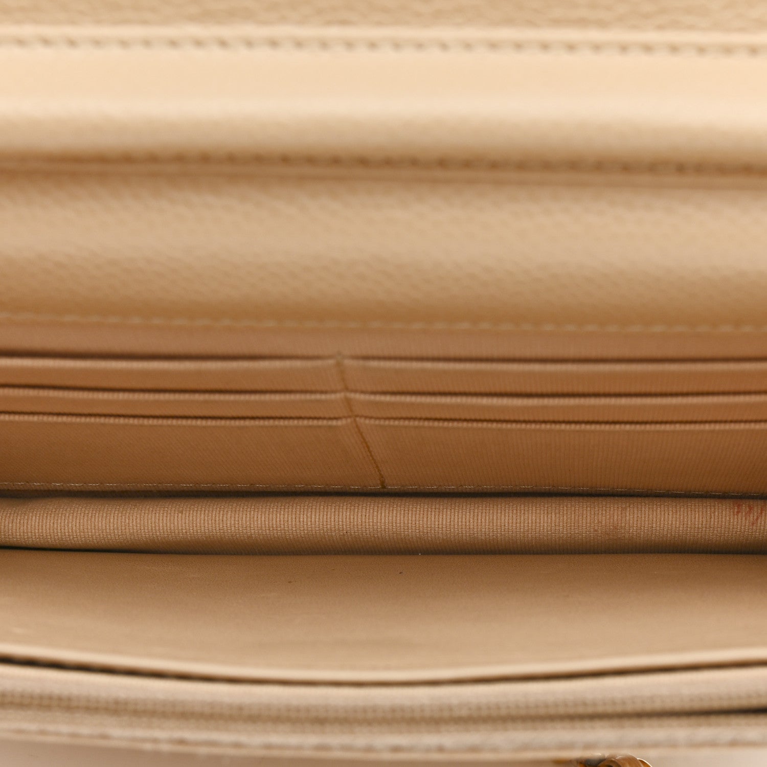 Chanel Caviar Quilted Wallet On Chain WOC Beige 5 of 15