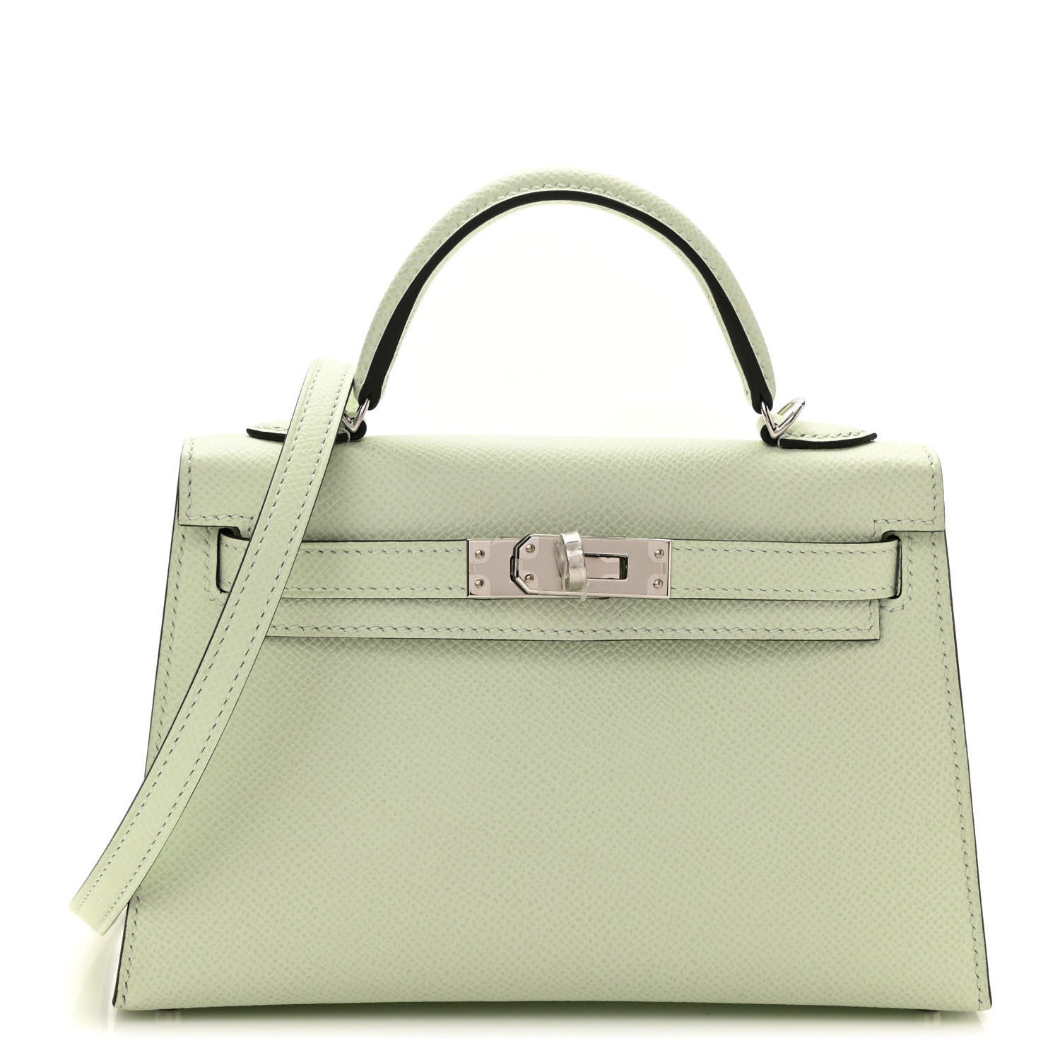 Hermes Epsom Mini Kelly Sellier 20 Vert Fizz 1 of 10