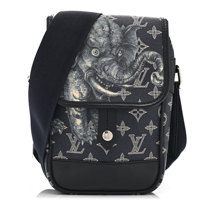 Louis Vuitton Savane Monogram Elephant Chapman Messenger BB Encre 1 of 10