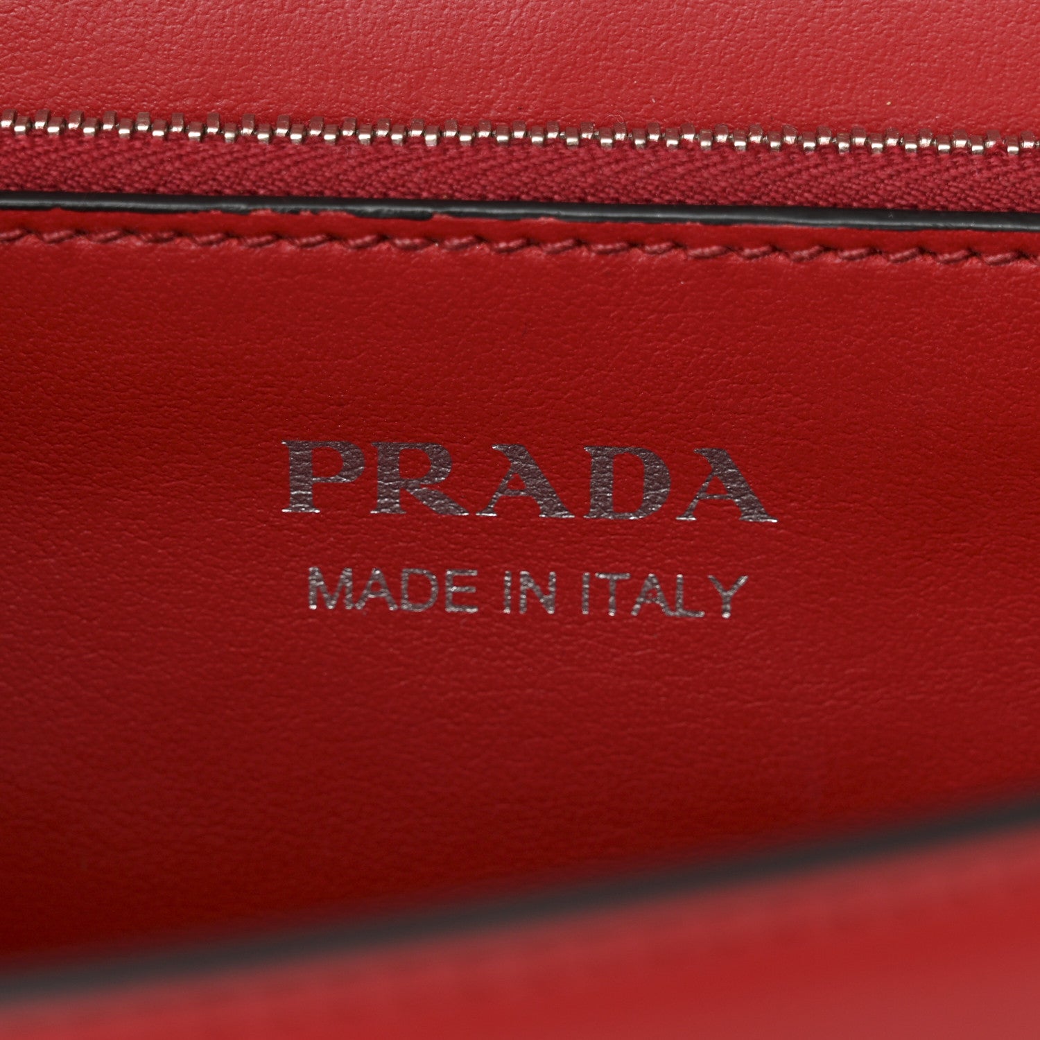 Prada Saffiano City Calfskin Studded Small Elektra Shoulder Bag Fuoco Black 6 of 10