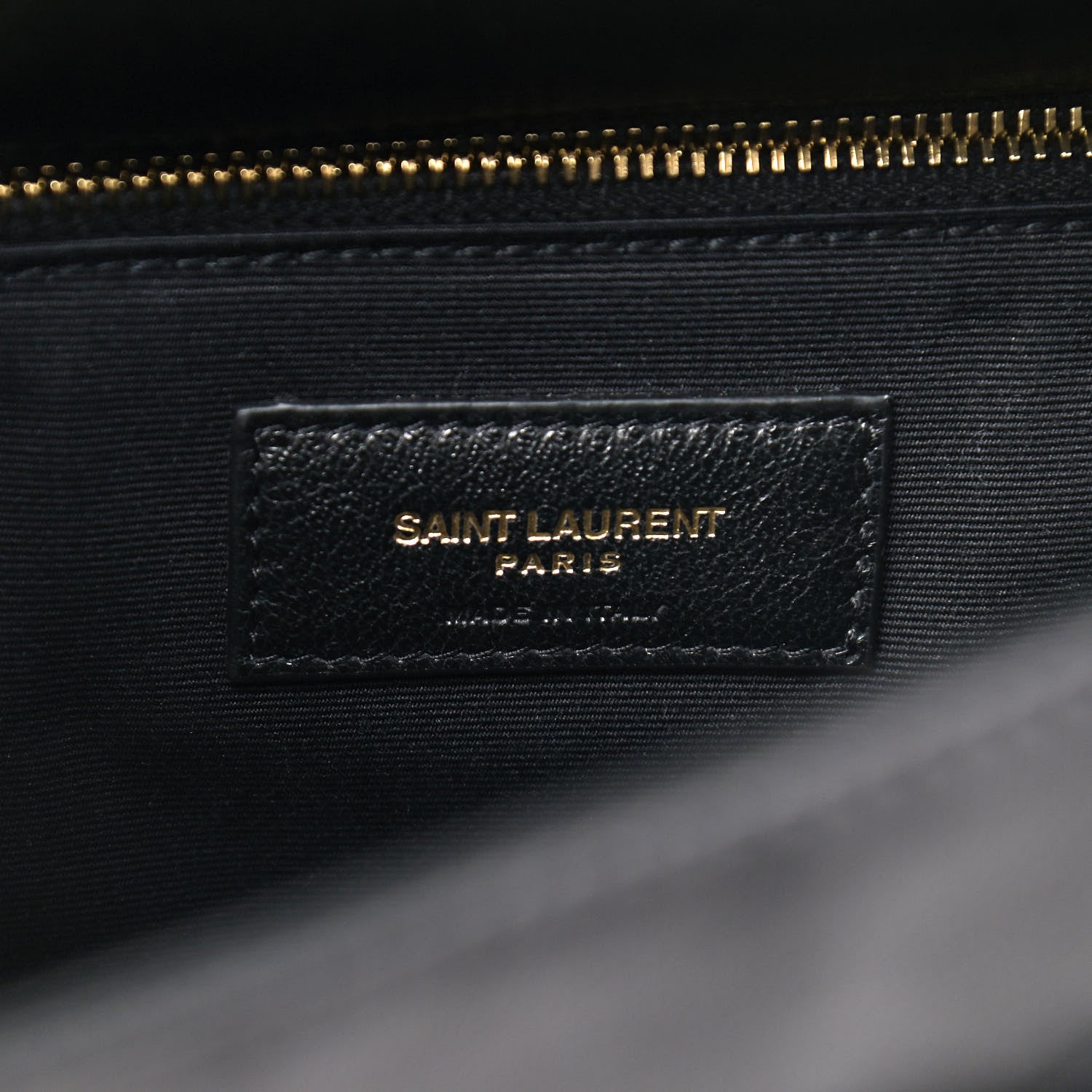 Saint Laurent Lambskin Matelasse Monogram Medium Niki Chain Satchel Black 6 of 9