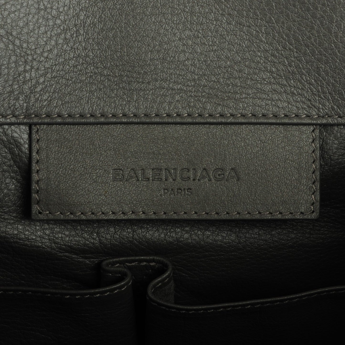 Calfskin Papier A5 Zip Around Tote Metal Grey