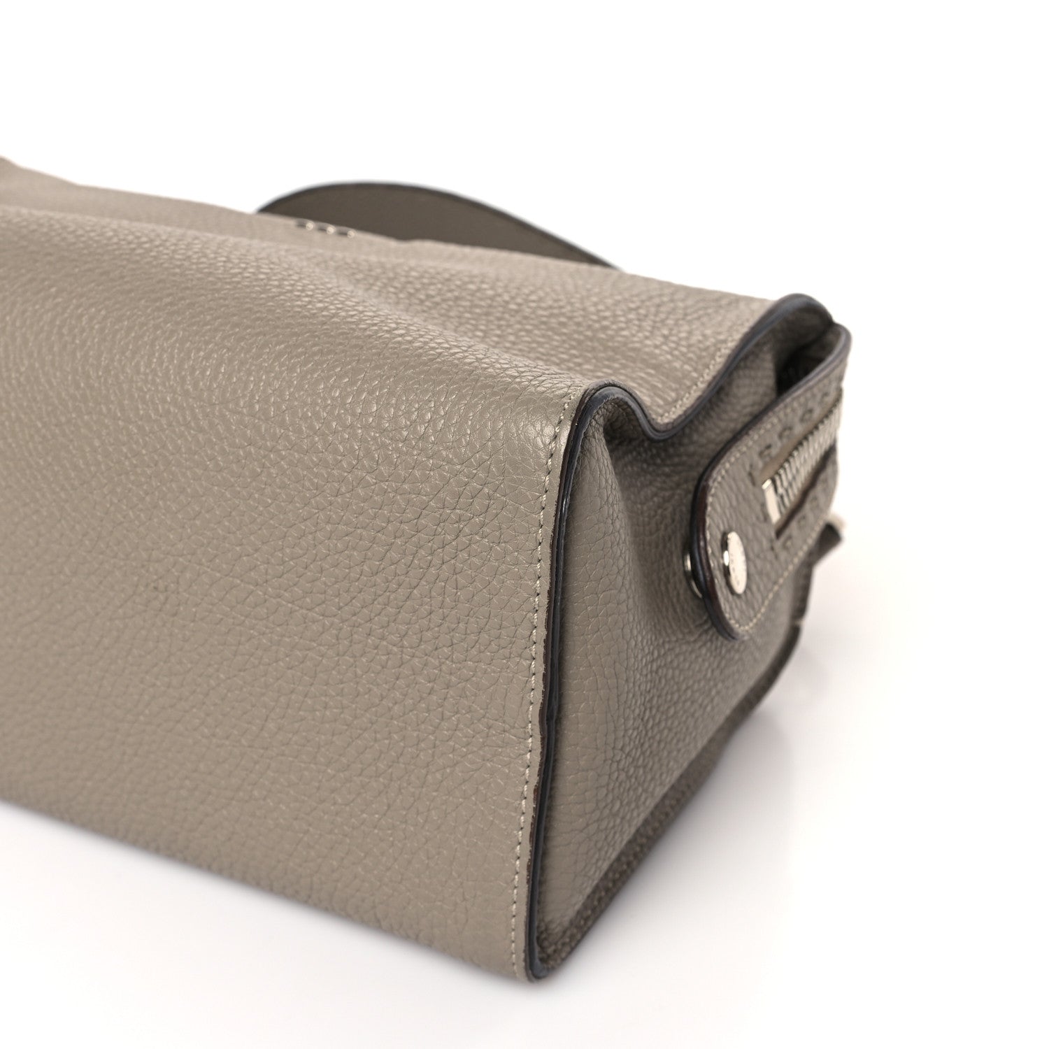 Fendi Cuoio Romano Selleria Lei Boston Tote Corda 8 of 10