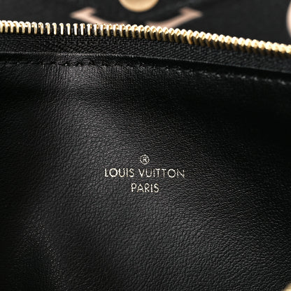 Louis Vuitton Empreinte Monogram Giant Felicie Pochette Black Beige 9 of 13