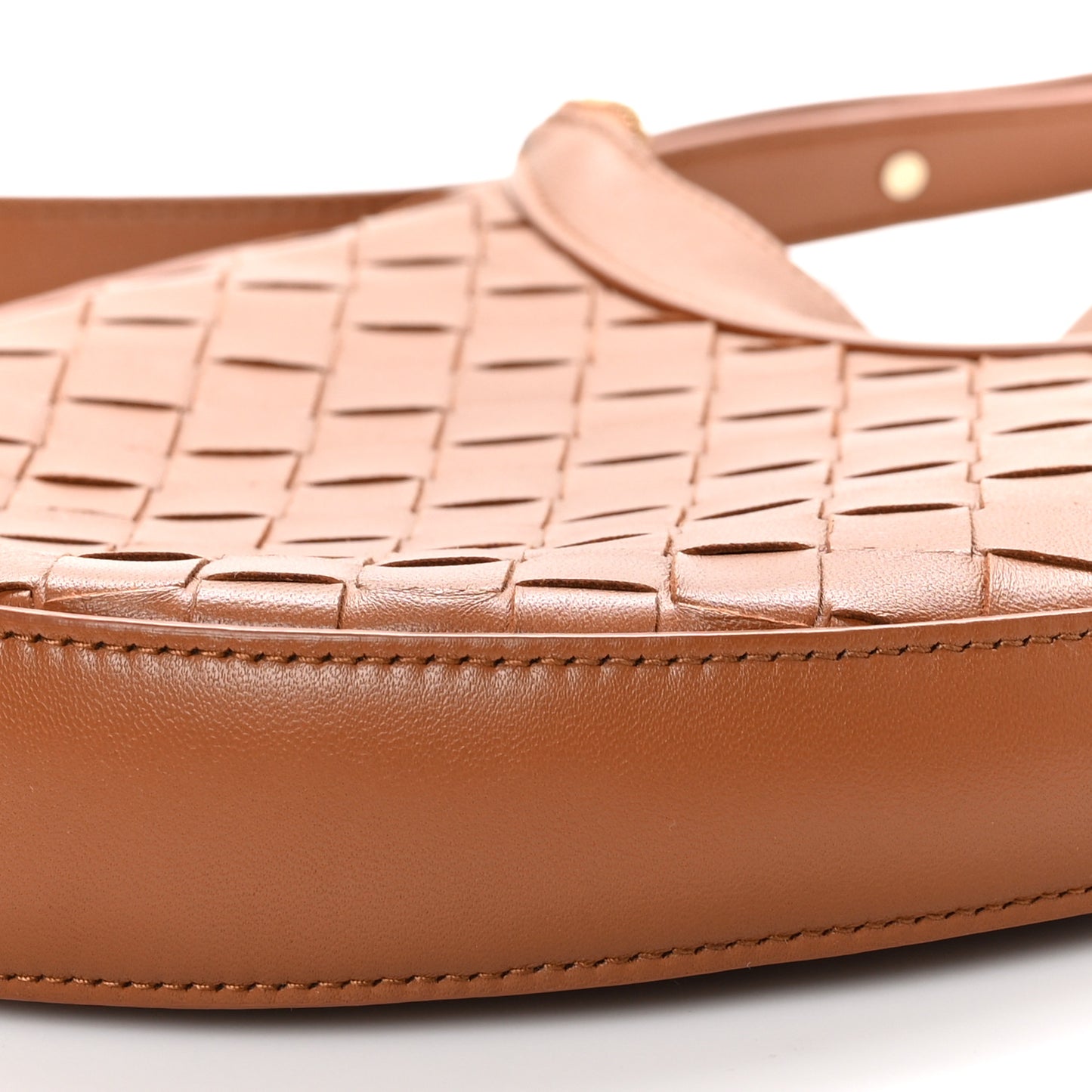 Nappa Intrecciato Small Drop Shoulder Bag