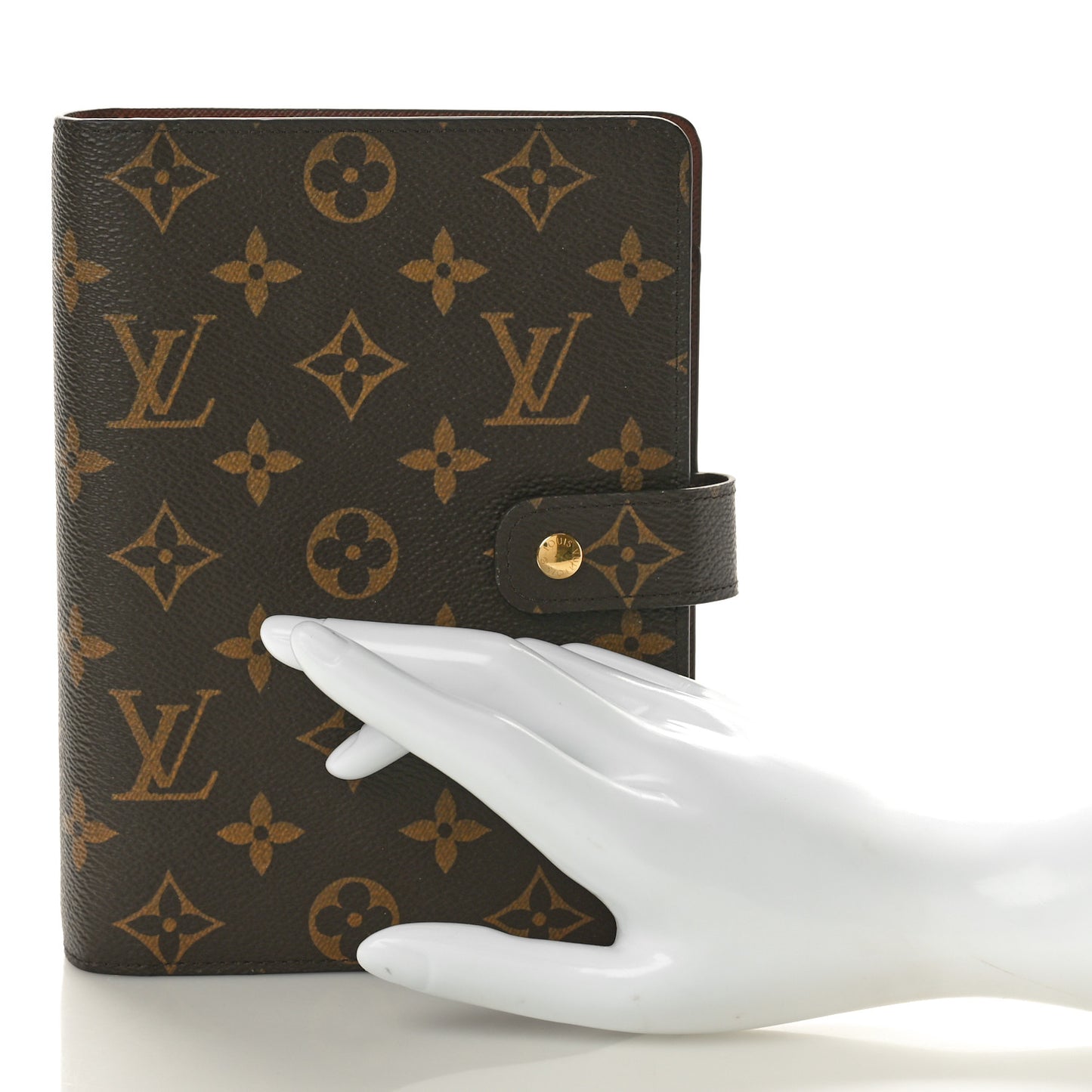 Monogram Medium Ring Agenda Cover