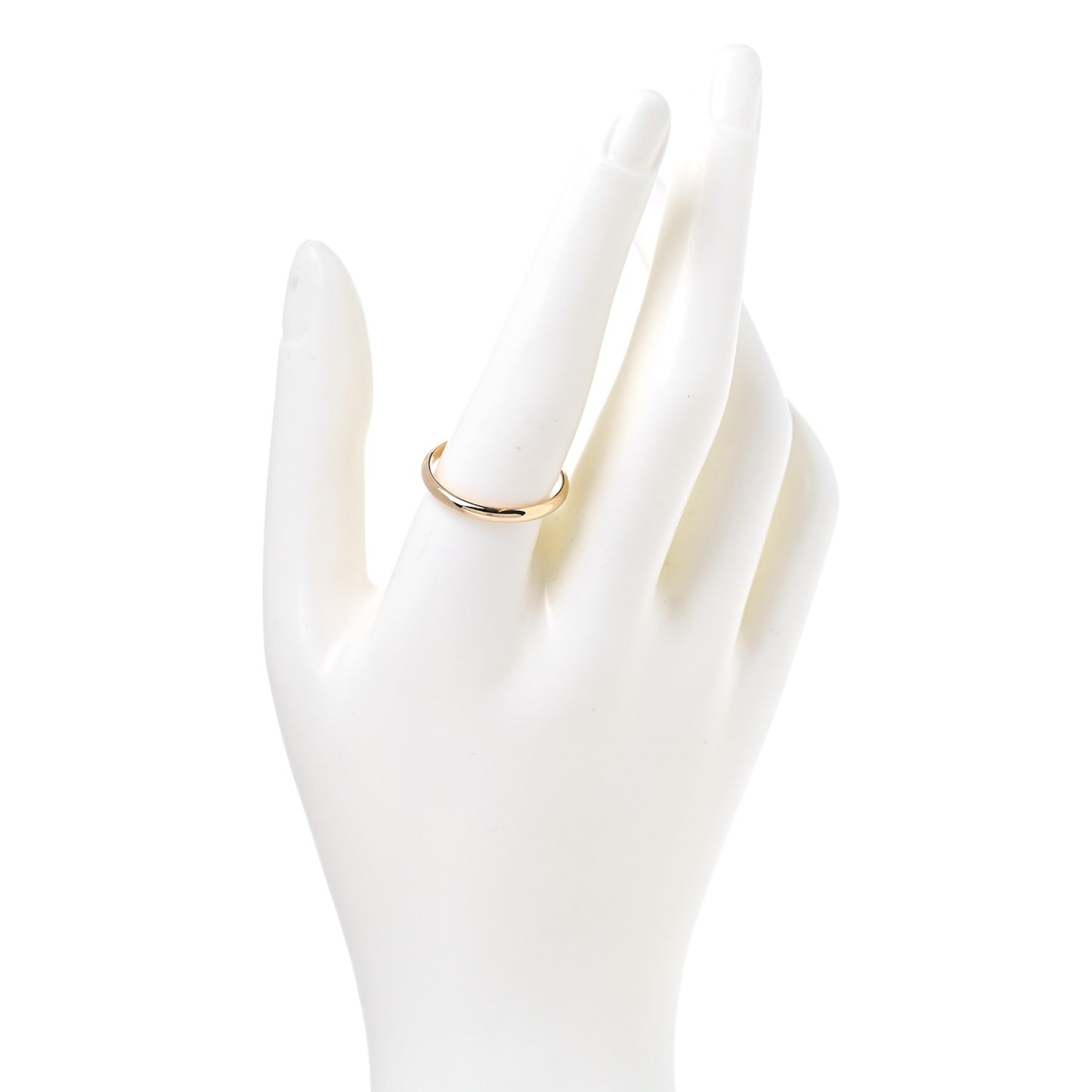 18K Yellow Gold 2.5mm 1895 Wedding Band Ring 61 9.5