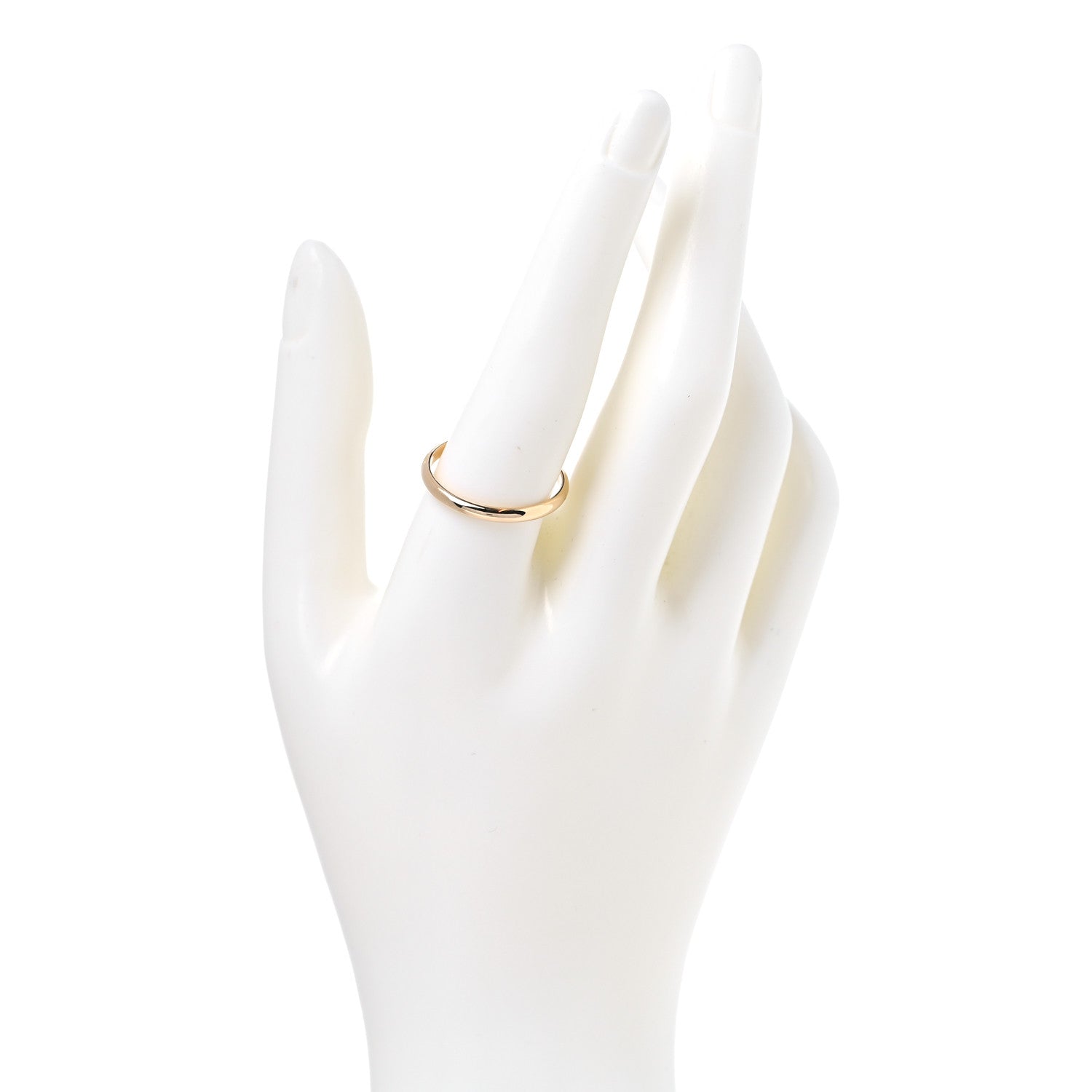 Cartier 18K Yellow Gold 2.5mm 1895 Wedding Band Ring 61 9.5 2 of 5