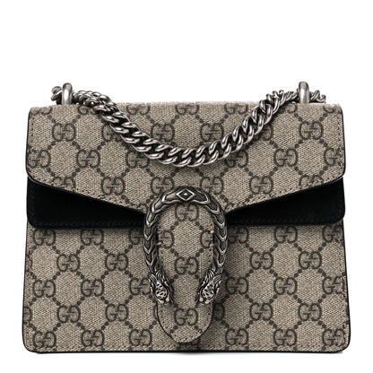Gucci GG Supreme Monogram Mini Dionysus Shoulder Bag Black 1 of 13