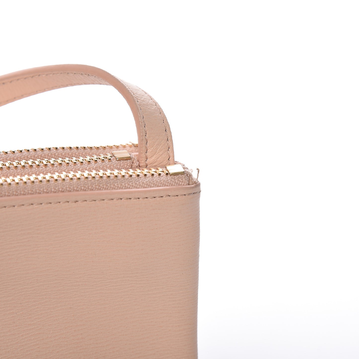 Liege Calfskin Small Trio Crossbody Bag Blush