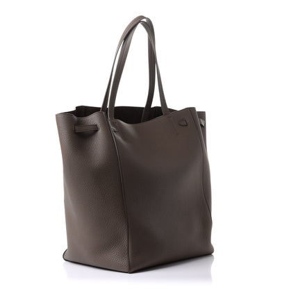 Celine Soft Grained Calfskin Medium Belt Cabas Phantom Souris 3 of 10