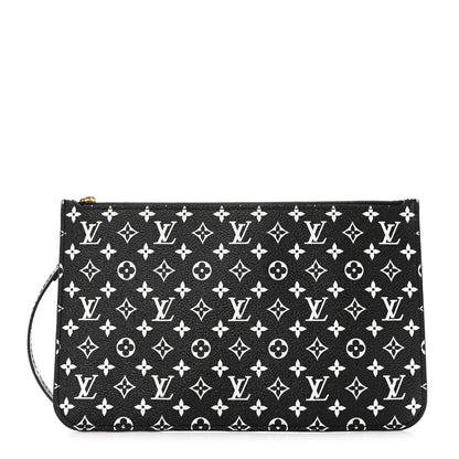 Louis Vuitton Monogram Giant Jungle Neverfull MM GM Pochette Black 1 of 7