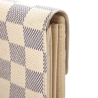 Louis Vuitton Damier Azur Sarah Wallet 12 of 16